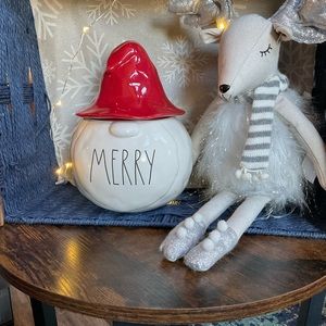 HTF Rae Dunn Merry Gnome Canister